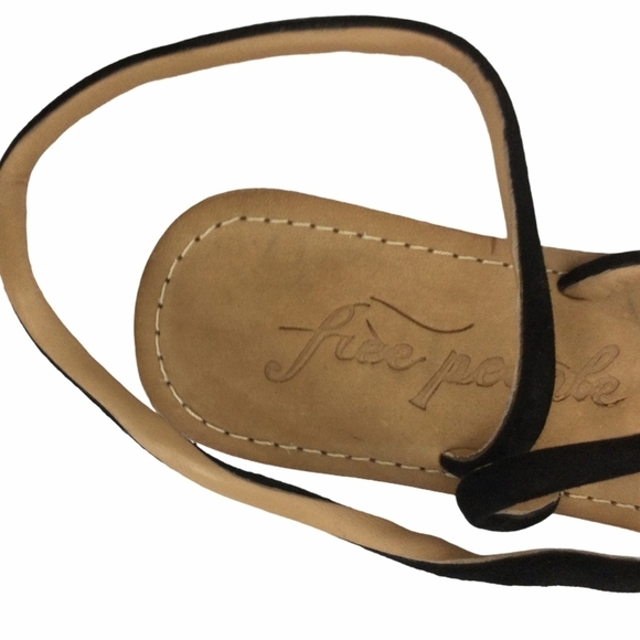 Free People Havana Black Suede Gladiator Sandals - Picture 7 of 16